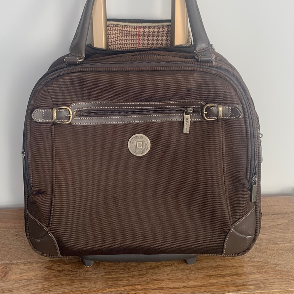Chaps rolling laptop bag